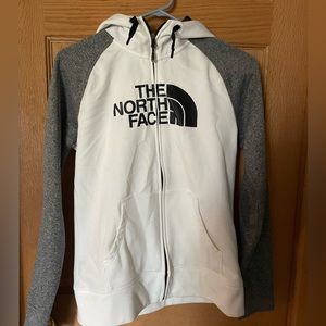 North Face zip up hoodie